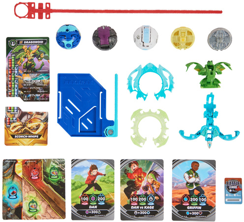 Bakugan Battle Pack Strategie Spiel + Ventri Special Attack Figuren Set