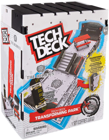 Tech Deck Folding Set Skate Park Ramp Fingerboard + Board von The Berrics