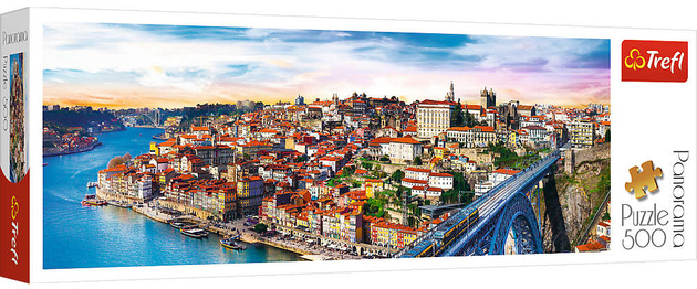 Puzzle Porto Portugal Rundblick 500 Elemente Trefl