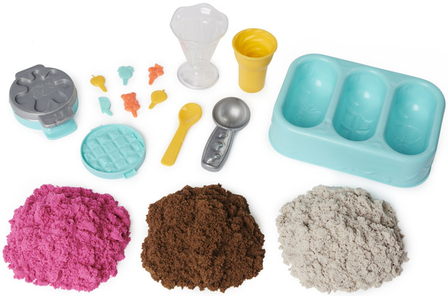 Ice Cream Kinetic Sand Duftende Eiscreme Leckereien Eisdiele 3 Düfte Spin Master