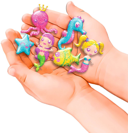 Aqua Gelz Großes Kreativset Magische Meerjungfrauen 6 Gele + Zubehör