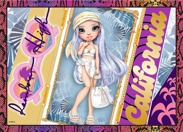 Puzzle 4in1 Modne Puppen Rainbow High 207 Teile
