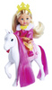 Evi Love Princess ride kleines Set Puppe in Kutsche Pferd + Zubehör