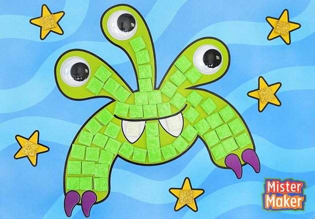 Kreativität Doodle Herr Robótka kreative Kunst Kit mit Becher