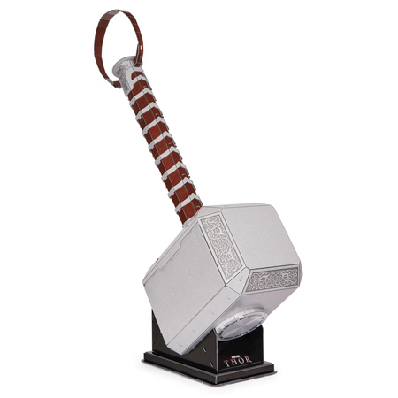 Puzzle 4D Build Marvel Hammer of Thor Mjolnir 3D Modell zum Zusammenbauen