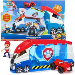Psi Patrol Big Patroller Launch and Rescue Truck + Quad und Ryder bewegliche Figur