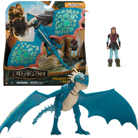 Drachenzähmen leicht gemacht Figurenset Deadly Nadder und Astrid