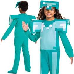Minecraft Karnevalskostüm Armor 127-136 cm 7-8 Jahre alt