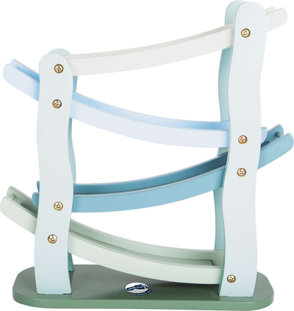 Small Foot Drewniana zjeżdżalnia z pojazdami