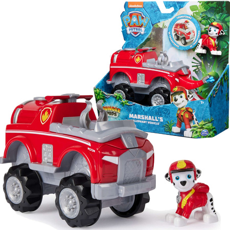 Paw Patrol Jungle Pups Vehicle Marshall Set + Figur