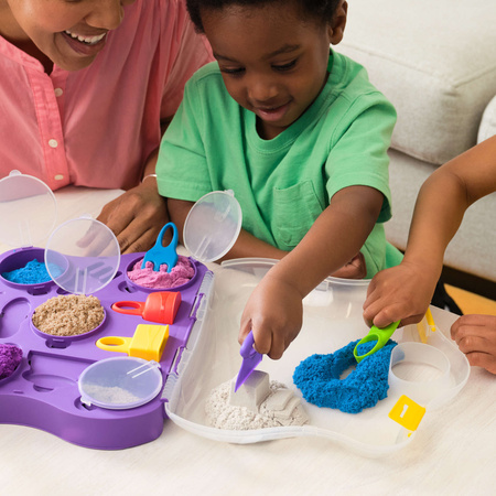 Kinetic Sand Kunststoff Kinetic Sand Set Karton mit 5 Sanden