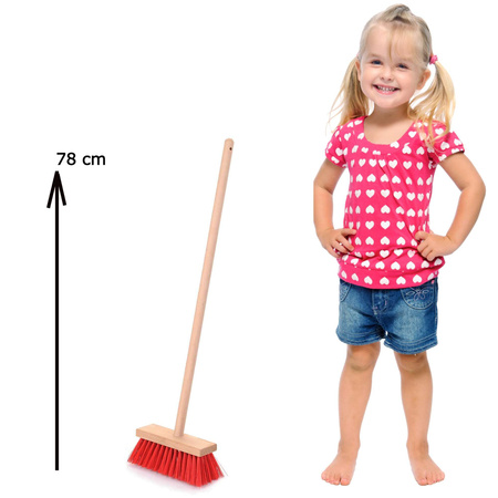Kinderstraßenbesen Holz 78 cm Klein 6640