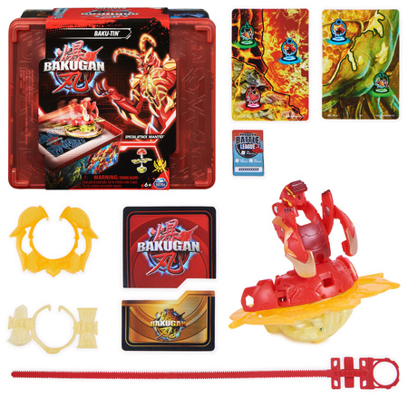 Bakugan Legends Bakugan-Tin Box kann Special Attack Mantid + Karten