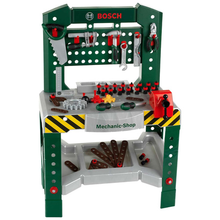 Bosch große Werkstatt mit Werkzeug für Kinder 77 Stück Klein 8574