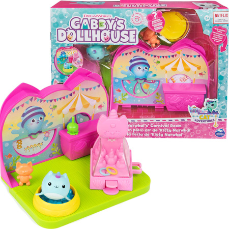 Gabi's Cat House Carnival Room Set mit Katzenfigur