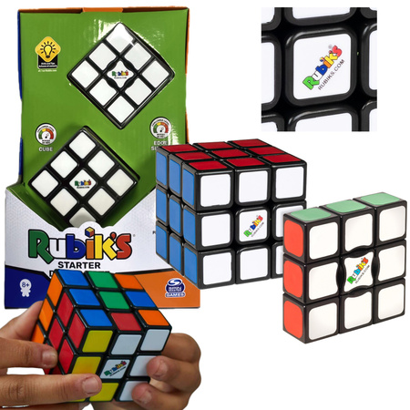 Rubik's Anfängerset Würfel 3x3 und Kante Einfach