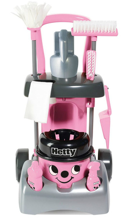 Casdon Hetty Deluxe Reinigungswagen mit Staubsauger und Mopp