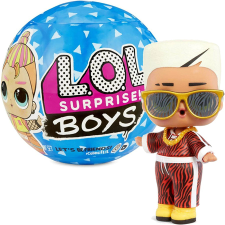 Überraschungsball mit einer Jungenfigur L.O.L. Überraschung Boys LOL(L.O.L.) Suprise