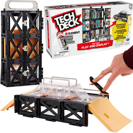 Tech Deck Ramp Fingerboard Element Box Set Spielen und Anzeigen
