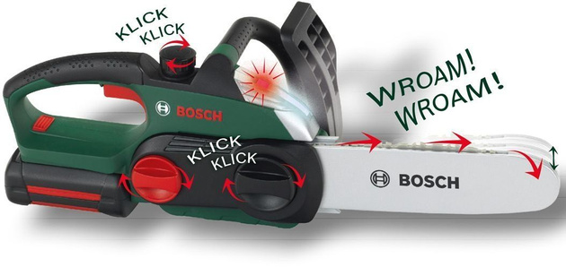 Klein 8399 Bosch II Kettensäge mit Licht und Ton