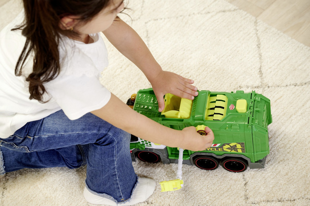 Fahrzeug Interaktiver Recycling-Müllwagen Licht Sound