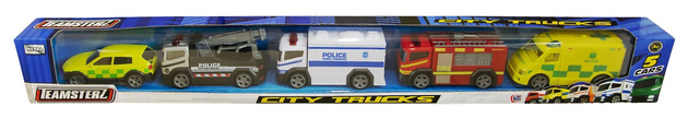 Teamsterz City Trucks 5 Einsatzfahrzeuge