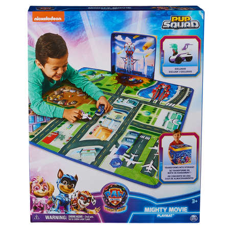 Paw Patrol the Mighty Movie Stadt Spielmatte