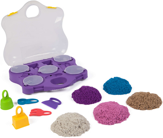 Kinetic Sand Kunststoff Kinetic Sand Set Karton mit 5 Sanden