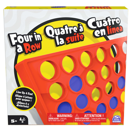 Vier in einer Reihe Puzzle soziales Familienspiel classic 4 in a row