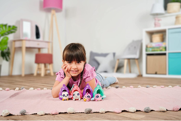 Pearly Pods Sammlermaskottchen Überraschung in Muschel Schlüsselanhänger 3+