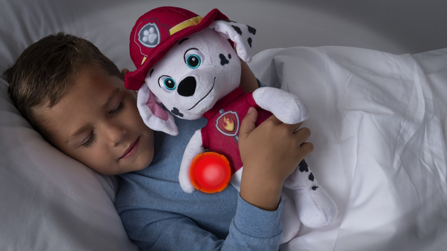 Paw Patrol Marshall sprechendes Maskottchen mit Taschenlampe Nachtlicht 29cm