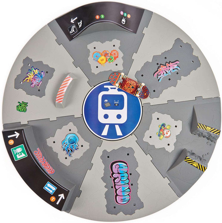 Tech Deck Shredline 360 Grad drehbares Rampenset 51 cm + Zubehör