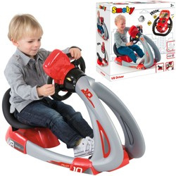 Smoby V8-Fahrerauto-Simulator für Kinder mit beweglichen Pedalen