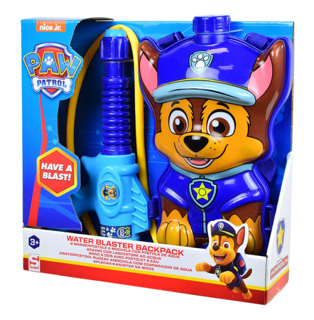 Paw Patrol Chase Rucksack-Wasserpumpentank mit Pumpe