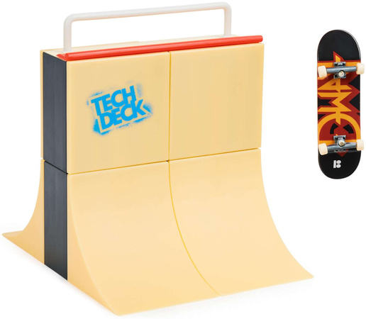 Tech Deck Fingerboard Big Vert Wall Rampenset + Skateboard