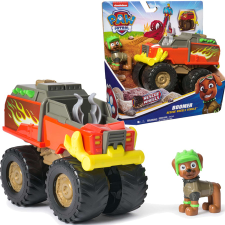 Paw Patrol Rescue Wheels Geländewagen mit Boomer Figur 6cm