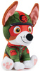 Paw Patrol Jungle Pups Maskottchen Tracker Plüsch Plüschhund 18 cm