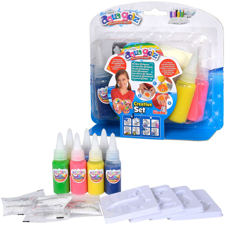 Aqua Gelz Creative Set 7 Farben Gele + Formen