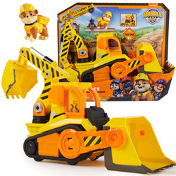 Paw Patrol Rubble und seine Crew Bulldozer mit beweglichen Teilen Fahrzeug mit Licht und Sound