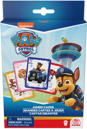 Paw Patrol soziales Kartenspiel Jumbo Cards Deck