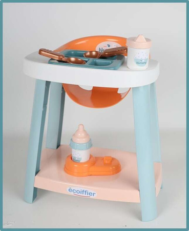 Ecoiffier Nursery Dollminder Set mit Autositz und Zubehör