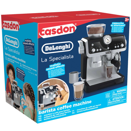 Spielzeug-Kaffeemaschine mit Milchaufschäumer DeLonghi Little Barista Set