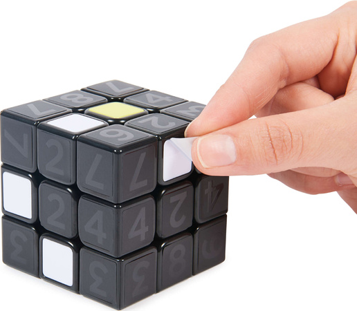 Rubik's Learning Cube buntes Strategiespiel mit Aufklebern Spin Master Guide