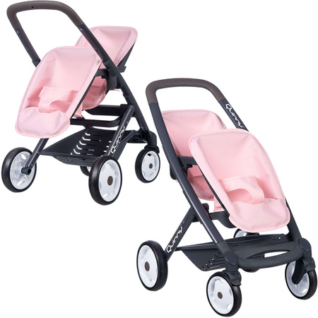 Smoby Quinny Kinderwagen für Zwillinge 