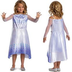 Kinderkostüm, Disney Karnevalskostüm Die Eiskönigin Elsa 124-135 cm 7-8 Jahre alt