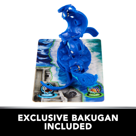 Bakugan Trainingsset + Octogan Aquatic Clan Figur Blau Strategiespiel
