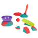 Kinetischer Sand Kinetic Sand Mo ld 'n Flow 2 Farben + 3 Zubehörteile