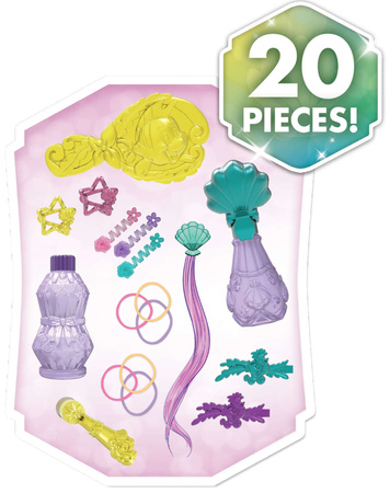 Deluxe Disney Prinzessin Ariel Ariel kleine Meerjungfrau +Zubehör Großer Kopf Styling und Kämmen Puppe