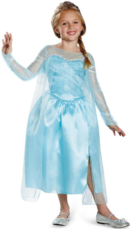 Kinder Karnevalskostüm Disney Frozen Die Eiskönigin Elsa 109-123 cm 5-6 Jahre