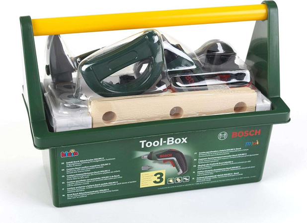 Werkzeugkoffer mit Bosch Schraubendreher Licht klingt Klein 8345